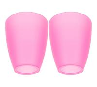 Sosoport 2 pièces Lot de Abat-jours Plastique Rose pour Lampe Suspendue et Lampe de Chevet Protection Lumière Douce Accessoires Compatibles et Chambre