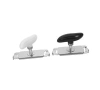Sosoport 2 Pièces Ouvre-bocal Inox Multifonction Outil Manuel Réglable pour Bocaux Bouteilles et Boîtes Ouvre-capsules Ergonomique pour Seniors et Mains Faibles Résistant à Usure