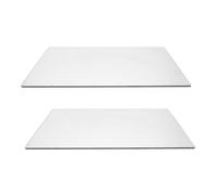 Sosoport 2 Pièces Plaque Acrylique Transparente de Découpe pour Embossage | Usage Papier Créatif et Cartonnage, Support Stable, Bords Lisses, Surface Claire, pour Plaques de Machine
