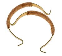 Sosoport 2 pièces Poignée Amovible Ergonomique pour Théière Accessoire et Corde de Poignée de Remplacement Brûlure pour Usage Domestique et Professionnel Moyenne