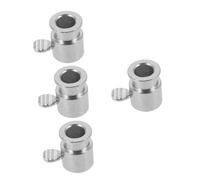 Sosoport 2 Pièces Rack de Barbecue en Rotation Douille de tournebroche Accessoire de rôtissoire cracher Bouchon de Tige de tournebroche pièces de Rechange pour rôtisserie Le Fer