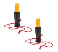 Sosoport 2 Pièces Sifflet de Canard D’extérieur en Plastique, Modèle Bec de | Lot, Léger et Ergonomique, Imite un Son Authentique, pour Observation D’oiseaux et Camping