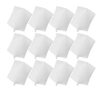 Sosoport 20 Pièces Ballon Décoratif Blanc de Cube en Pa Léger Surface Écrivable, pour Célébrations et Mariages, Kit Ballon Saint Valentin et Anniversaire