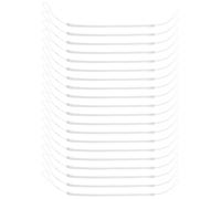 Sosoport 20 Pièces Cordon à Ressort en Plastique pour Stylet, Laisse Élastique Anti-perte Facile à Installer, Support Multifonction pour Petits Outils et Appareils Mobiles Lors D'activités