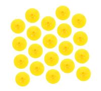 Sosoport 20 Pièces Flèches Ventouses Garçon Fille Pointes Caoutchouc Souples Sûres pour Jeux à Intérieur et Extérieur Remplacements Durables pour Garçons et Filles