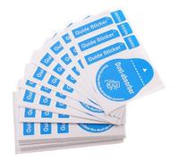 Sosoport 200 Pièces Outil Autocollant Anti-poussière Multifonction Bleu | Papier Nettoyant les Traces Grasses, Préparation Avant Pose, Aide à Prévenir les Bulles, pour Ordinateurs Portables