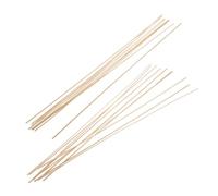 Sosoport 20pièces Tiges Bambou Plates pour Cerf-Volant Kit Loisirs Créatifs Garçon Fille Bâtons Naturels Résistants Et Flexibles pour Activités Garçon Fille Plein Air