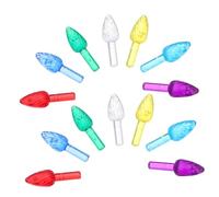 Sosoport 210 Pièces Lumières De Remplacement De L'arbre De Noël Ampoule De Remplacement Des Petits Arbres Des Petites Ampoules Bulbes De Torsion De Noël Twist Plastique