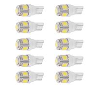 Sosoport 24 Pièces Ampoule LED Intérieure Voiture 12 V 5050 Smd | Éclairage Automobile , Flux 110 Lm, Puissance 1 W, Adaptée aux Voitures et Motos