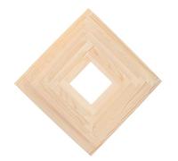 Sosoport 24 Pièces Kit de Barres en Bois pour Cadre à Broder avec Surface Lisse et Support Robuste, Cours de Broderie Débutants en Couture