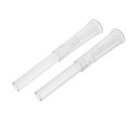 Sosoport 2pièces Jet De Fontaine pour Étang Bec De Fontaine à Eau Remplacement De Tête De Pulvérisation Transparente Arroseur Eau pour Étang Petit Pulvérisateur pour Piscine Pompe Aquarium