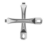 Sosoport 2pièces Pince pour Manique Acier Inoxydable Poignée pour Plaque de Diffusion de Chaleur Compatible avec Diffuseurs pour Cuisinière à Induction Lot