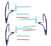 Sosoport 3 Ensembles Outils de creusement de Dinosaures Trousse à Outils d'excavation kit de creusement pour Enfants Outils d'excavation pour Enfants Outil de creusement