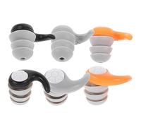 Sosoport 3 Paires Bouchons D'oreilles Étanches Travail De Voyage Dormir Enfants Calme Boules Quies Bouchons D'oreilles Pour Nager Adulte Bouchons D'oreille Invisibles Gel De Silice