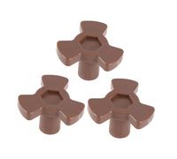 Sosoport 3 pièces Coupleur pour Plateau Tournant de Four Micro Ondes Y Plastique Accessoire de Rechange pour Plaque Pivotante Compatible Four à Chaleur Tournante Installation Facile