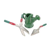 Sosoport 3 Pièces Mini Ensemble de Meubles Accessoires pour Mini Maison de poupée Accessoires pour Mini-Maison Outils de Jardin Mini-Maison Alliage de Zinc Green