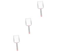 Sosoport 3 Pièces Pelle à Litière pour Chat Pelle à Litière en Métal Tamis à Sable Fournitures De Chat Support De Pelle à Litière Pelle à Litière en Maille pour Chat Acier Inoxydable