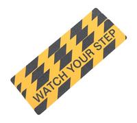 Sosoport 3 pièces Ruban Antidérapant Watch Your Step Lot de Autocollants de Sécurité pour Sols Avertissement Caution pour Escaliers et Zones à à Eau et Adhésif Fort