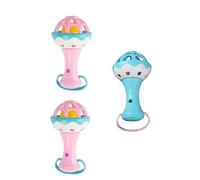 Sosoport 3pièces Cloche Pour Garçon Fille Musical à Main Avec Design De Dessin Animé