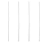 Sosoport 4 Pièces Bâtons de Réparation pour Snowboard et Ski en Cire Blanche, Haute Résistance à l'abrasion, Restauration de Semelle, Kit d'entretien Sports d'hiver en Montagne