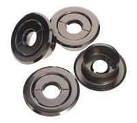 Sosoport 4 Pièces Couvercle de Rosace Encastré pour Tête de Gicleur 1/2 | Mécanisme de Plaque Réglable, Alignement Précis et Intégration Discrète, pour Hôtels et Chantiers Neufs