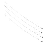 Sosoport 4 Pièces Élément Chauffant Rond pour Machine à Sceller, Fil Chauffant en Alliage Nichrome Argenté, Chauffage Rapide et Découpe pour Scellage Manuel de Paquet