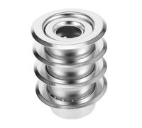 Sosoport 4 Pièces Fire Sprinkler Cover Plates Inner Hole Recessed Escutcheon Trim Rings For Ceiling Sprinkler Heads Compatible With Residential And Commercial Fire Safety Systems