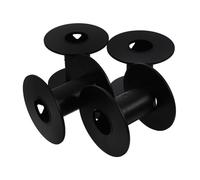 Sosoport 4 pièces Lot de Plastique Vides Compactes pour Rangement Câble Multifonctions Résistantes à Usure Enrouleur Câble Portable pour Usage Professionnel et Amateur