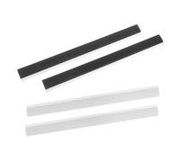 Sosoport 4 pièces Ruban de Remplacement pour Bord de Pelle à Poussière Bande Souple Antidérapante Accessoire Polyvalent pour Collecte Facile des Déchets sans Rayures Au Sol et