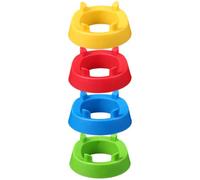 Sosoport 4 Pièces Socle D'affichage de Football Support de Football PP 4 Coins Support de Balle Stable et Pratique pour Ballons Souvenirs