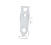 Sosoport 40 pièces Kit Scientifique Cuivre Zinc pour Batterie Fruit et Pomme de Terre Matériaux Sûrs pour Expériences Électriques Pratiques Maison et Laboratoire