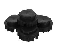 Sosoport 4pièces Bouchons pour Poubelles Plastique Bouchons De Vidange pour Conteneurs à Déchets Prévention De Accumulation Eau pour Compostage