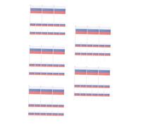 Sosoport 5 Ensembles 5 Ensembles De Drapeaux Russes Agitant La Main Mini Drapeaux Drapeau Russe À Main Drapeau Russe Drapeaux De Pays Russes Drapeau De Course À La Main Petit 20 pièces * 5