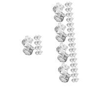Sosoport 5 Ensembles Insigne De Faire Semblant De Jouer Au Badge De Flic Insigne De Cosplay D'halloween Broche De Flic Silver Plastique 10 Pièces * 5
