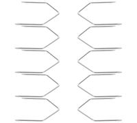 Sosoport 5 Paires Kit de D Outils de Démontage pour Autoradio Voiture Clés D Style Robustes pour Système Audio Automobile Facilitation Rapide du Retrait des Unités Stéréo