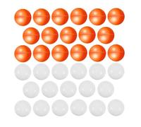 Sosoport 50 Pièces Boule de Loto 4cm en PVC Ouvrable pour Tirages | Surface Arrondie sans Bavures, Adaptée aux Petits Billets, Organisateurs de Fêtes, Enseignants et Boîtes Acryliques