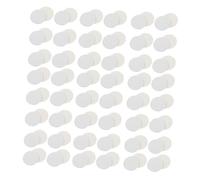 Sosoport 500 pièces Aluminum Foil Cap Liners Electromagnetic Sealing Gaskets For Glass Plastic Bottles Vials Canning