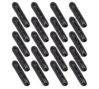 Sosoport 500 Pièces Capuchon de Protection de Filetage pour Tube Rond, Ø2, | Pvc Souple Texturé, pour Tuyau et Tige Métalliques, Usage Atelier Hydraulique, Lot de Capuchons