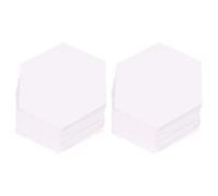 Sosoport 500 Pièces Modèle de Patchwork Hexagonal en Papier pour Projets | Réutilisable, Format Uniforme, Facile à Ranger Transporter, pour Ateliers et Activités de Patron