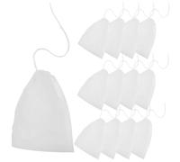 Sosoport 500 Pièces Sacs Filtrants Réutilisables avec Cordon pour Infusion Thé Filtre à Café Froid et Épices Poches Respirantes pour Cuisine et Infusions