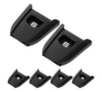 Sosoport 6 Pièces Golf Club Number Tags Set Portable Abs Headcover Markers for Men Number Visibility Rain-Resistant Identification Signs for Golf Clubs