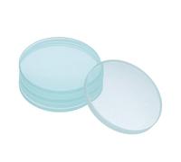 Sosoport 6 Pièces Lentille Optique Double Convexe et Concave pour Expériences Scientifiques en Verre Bords Arrondis Polis, pour Cours de Physique en Classe