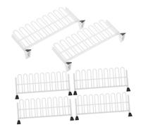 Sosoport 6 Pièces Panneaux de Circulation Miniatures Modèles de Barricades Routières pour Garçon Fille pour Développer Imagination Compréhension des Signaux de