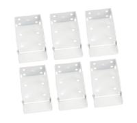 Sosoport 6 pièces Supports pour Stores Enrouleurs Métal Kit Fixation Réglable Robuste pour Stores et Vésitiens Installation Dissimulée pour Salon et Chambre