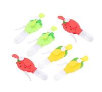 Sosoport 6 Pièces Ventilateur à Bulles pour Garçon Fille de Ventilateurs Manuels Portables pour Jeux été Plein Aléatoire