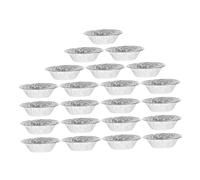 Sosoport 600 Pièces Moules à Tartelette Rond Aluminium Jetables Résistants Haute Température Supports Tartelettes et Muffins pour Four Résultats Dorés et Croquants