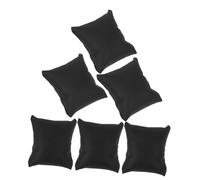 Sosoport 6Pièces Oreiller Décoratif PU pour Montre et Bijoux de Coussin de Soutien pour Bracelet Présentoir Élégant pour Accessoires