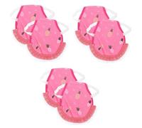 Sosoport 6pièces Selle pour Poules avec Tablier De Gilet Réfléchissant pour Élevage De Volaille Veste De Mode avec Motifs Charmants pour Poules Et Coqs
