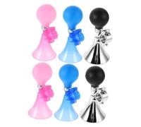 Sosoport 6pièces Sonnette De pour Garçon Fille Accessoires De Sonnette à Air Rétro Klaxon pour Garçons Et Filles Ajoutant Excitation Et Sécurité Aux