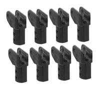Sosoport 8 Pièces Adaptateur de Connexion pour Lit de Camping Protecteur de Sol et Accessoires pour Lit Pliant et Tabourets Installation Facile et Stable pour Camping Randonnée